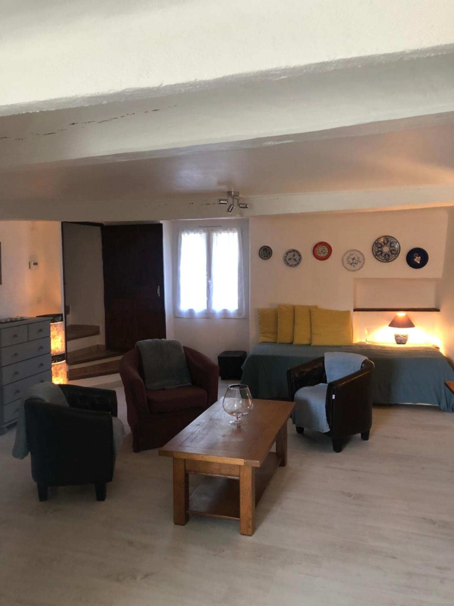 Ferienwohnung Le Petit Saint Clair Trigance Exterior foto